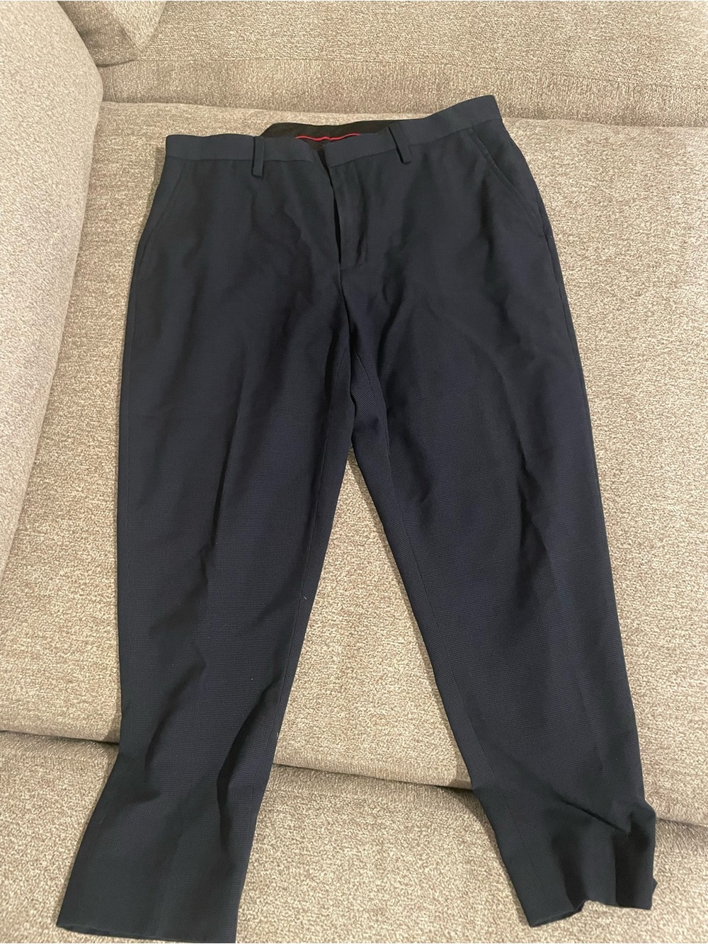 Saks Fifth Avenue Men's Navy Dress Pants